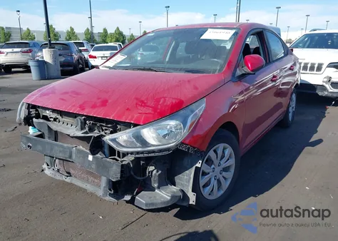 2020 Hyundai Accent Se from USA, damaged, VIN 3KPC24A66LE114369